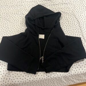 Aeropostale cropped zip up size XS